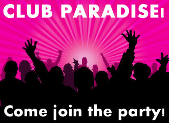 Club Paradise Facebook Advert