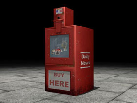 News Paper Dispenser